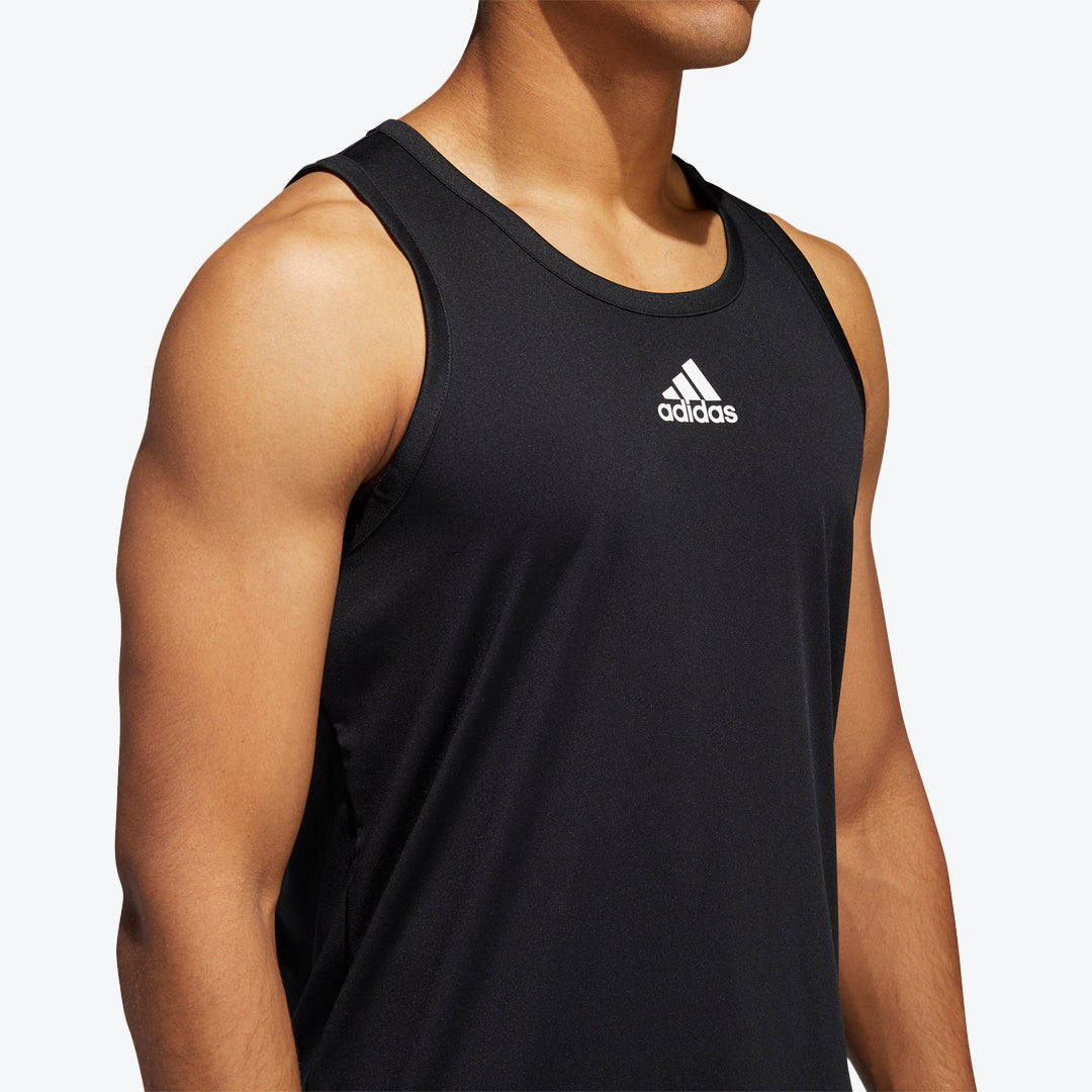 adidas heathered tank top