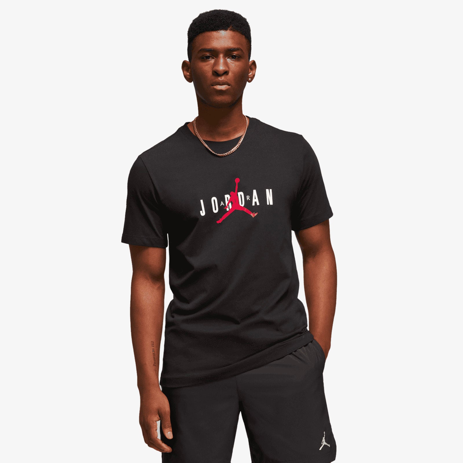 air jordan t shirt black