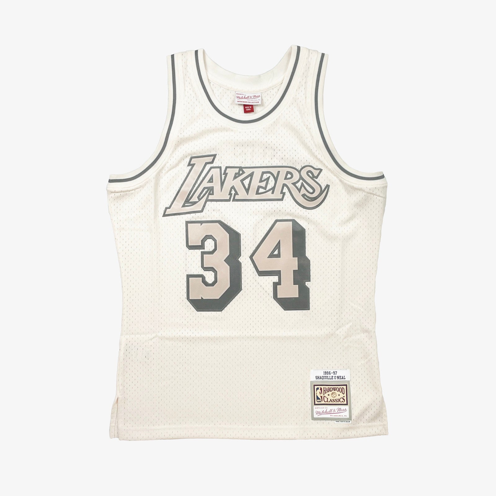 Shaquille O'Neal Los Angeles Lakers HWC Throwback NBA Swingman