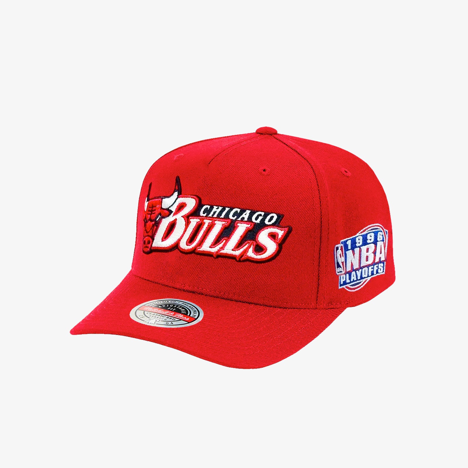 Mitchell & Ness NBA Chicago Bulls HWC 96 Champions Wave 2T White Snapback Hat 