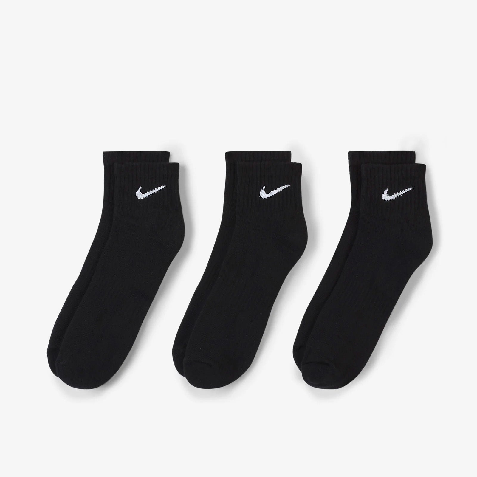 Comenzar bronce Pelágico Nike Everyday Cushion Ankle Socks (3 Pairs) - Black - Throwback