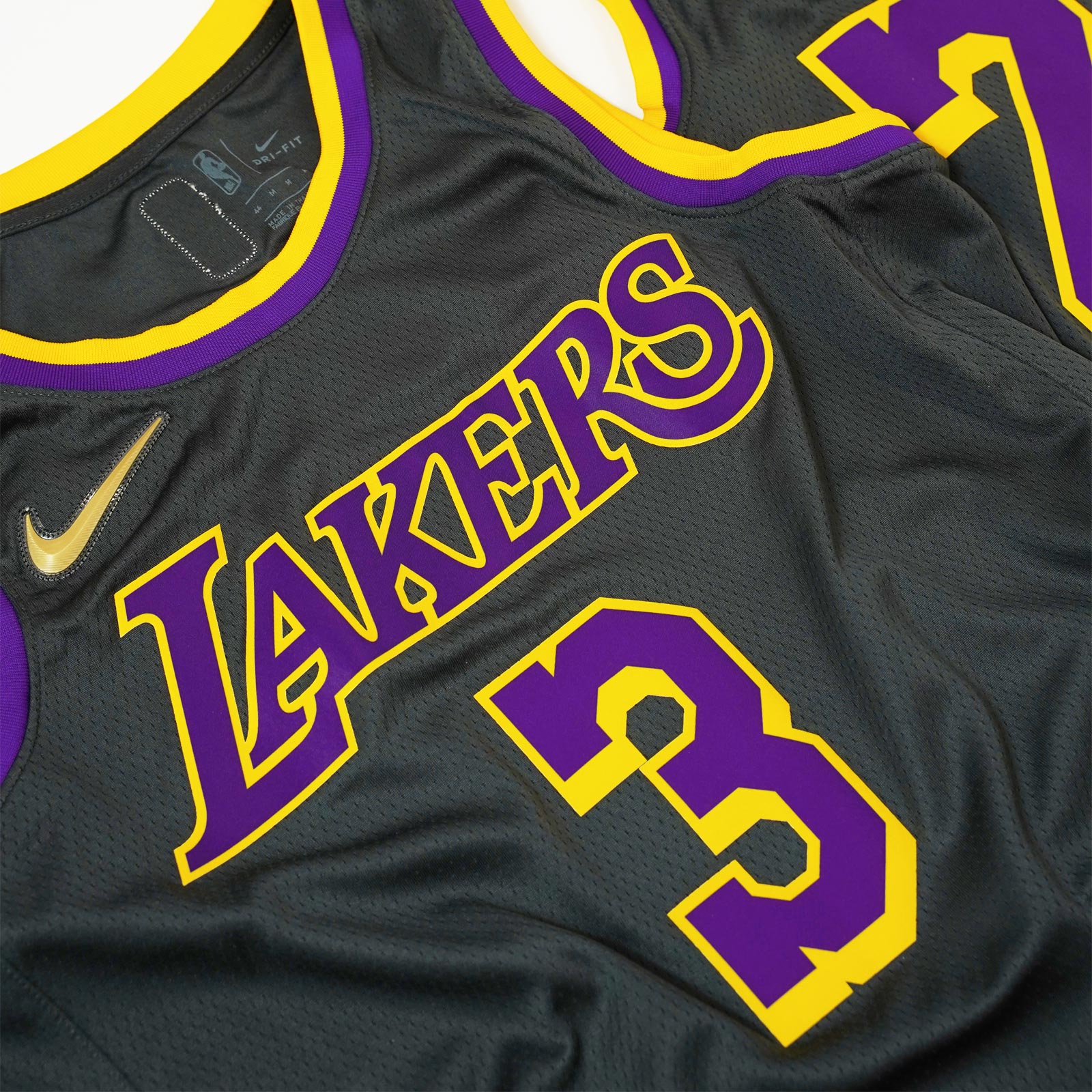 Anthony Davis Autographed Los Angeles Lakers Nike Swingman Icon Edition  Jersey