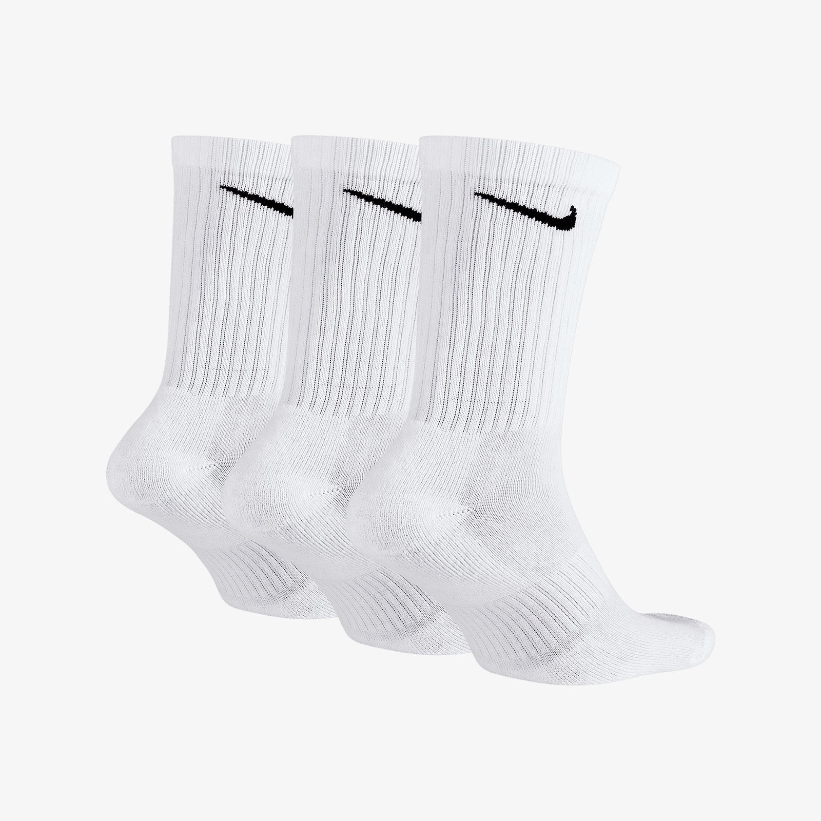 Nike Everyday Cushion Crew Socks Pairs) - White Throwback