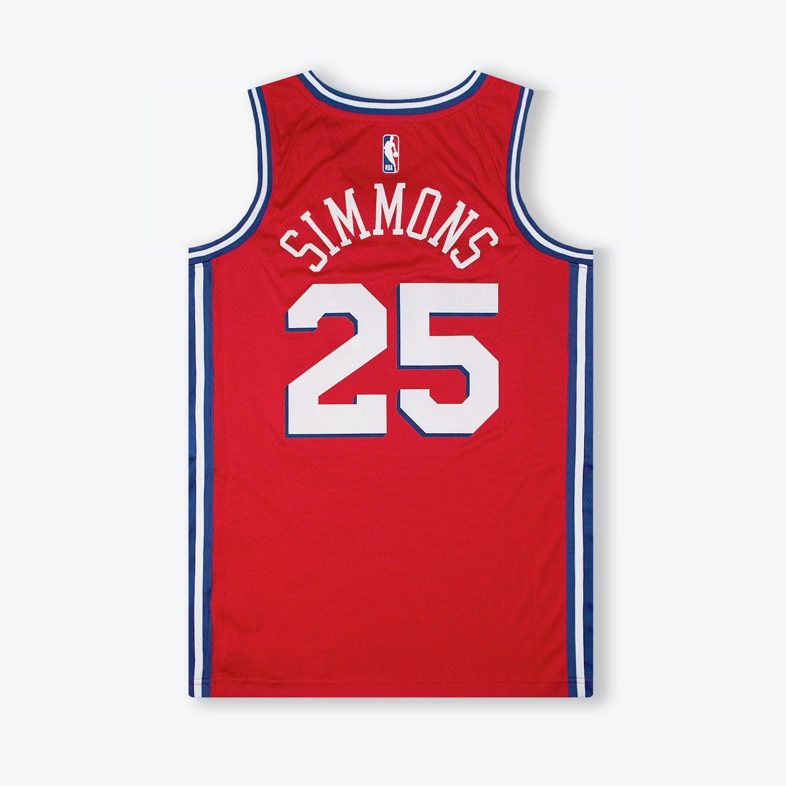 Ben Simmons Philadelphia 76ers Statement Edition Swingman Jersey Red Throwback