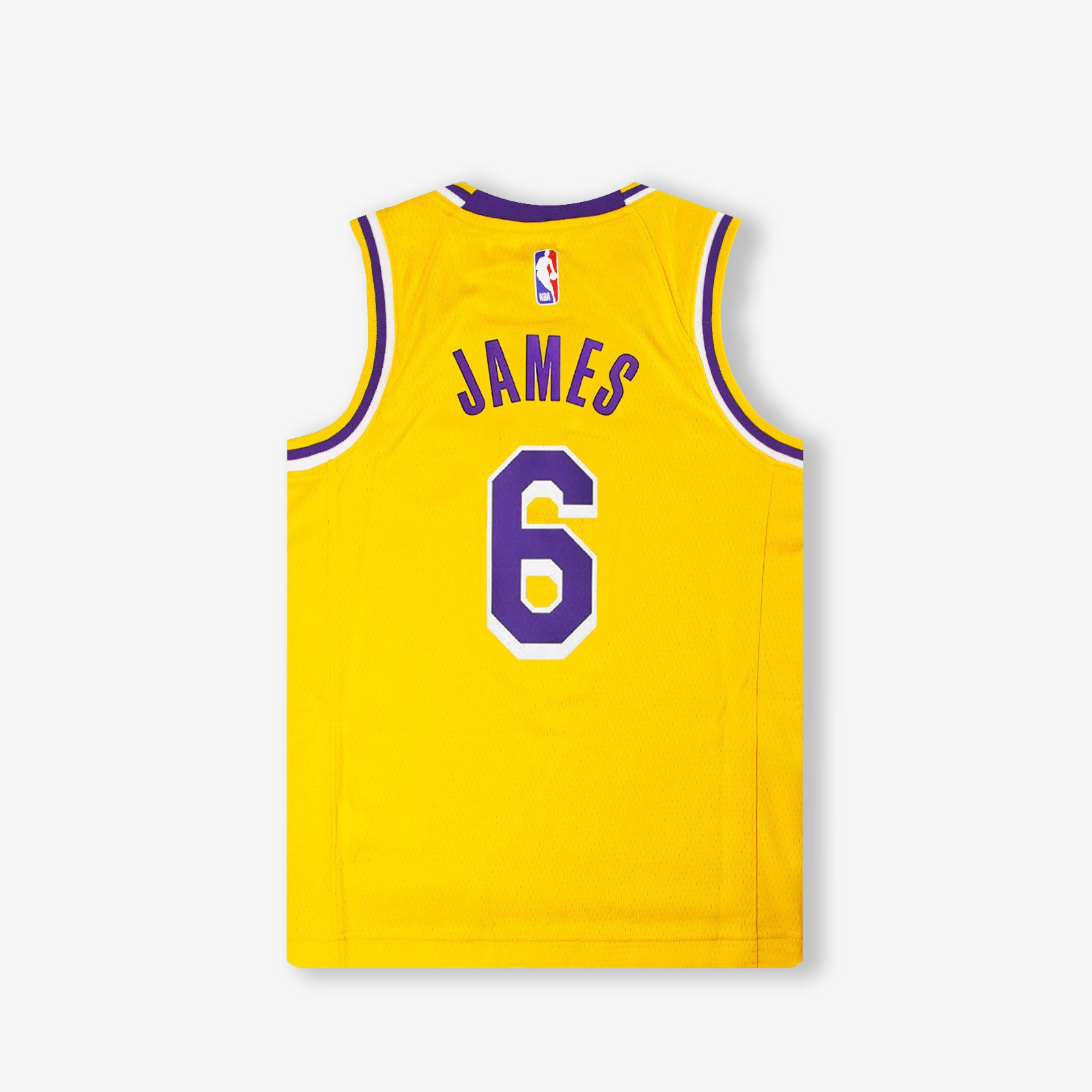 LeBron James Los Angeles Icon Youth Swingman Jersey - Y - Throwback