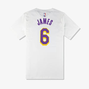 Name It White Logo Los Angeles Lakers T-Shirt