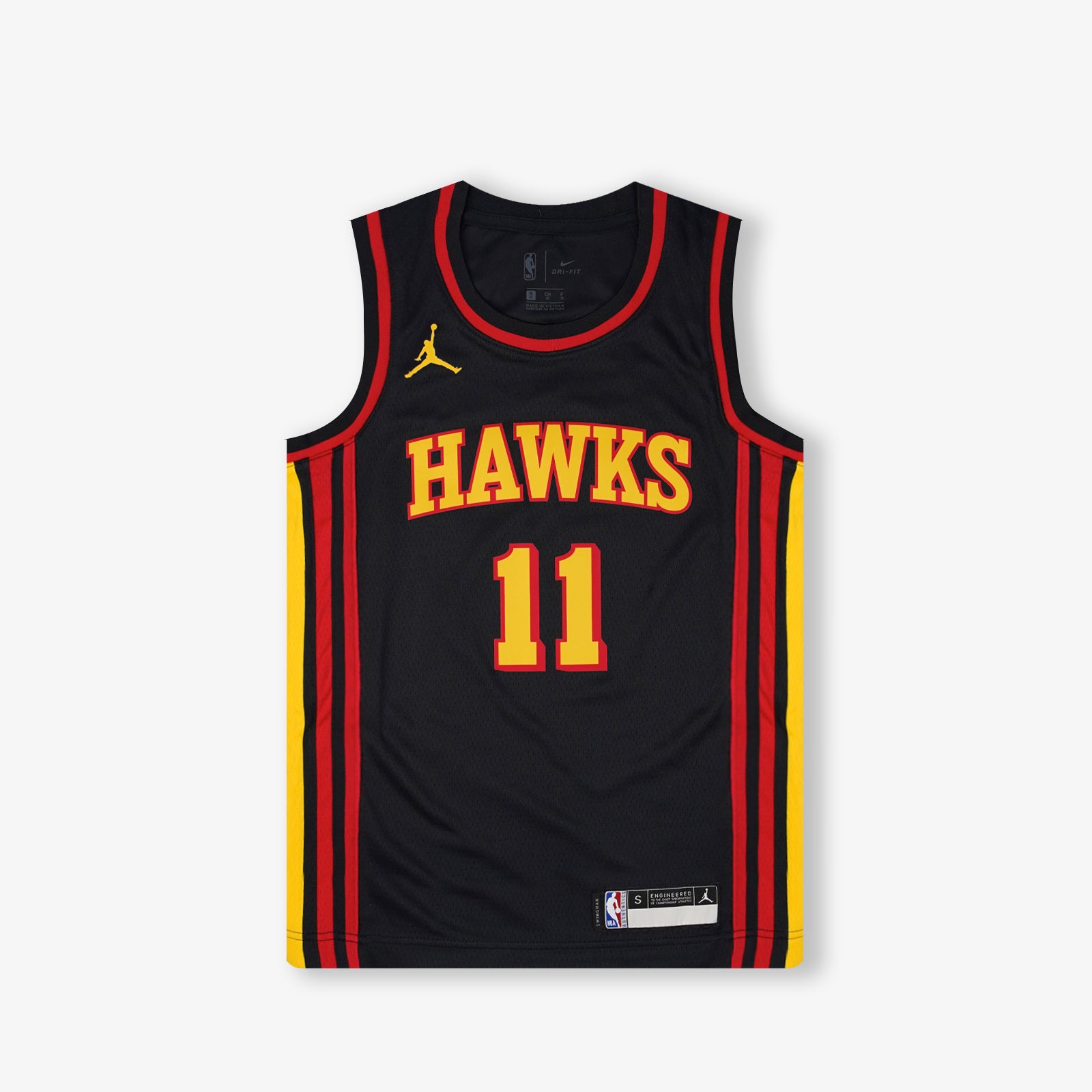 trae young throwback hawks jersey