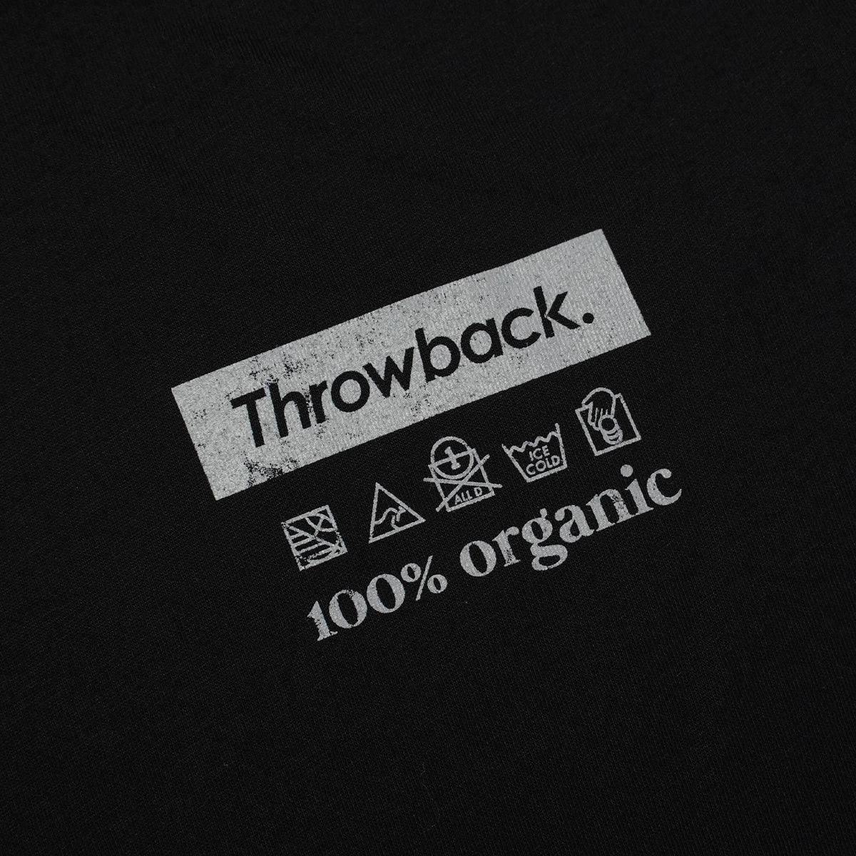 Throwback Home Grown Organic Tank - Black