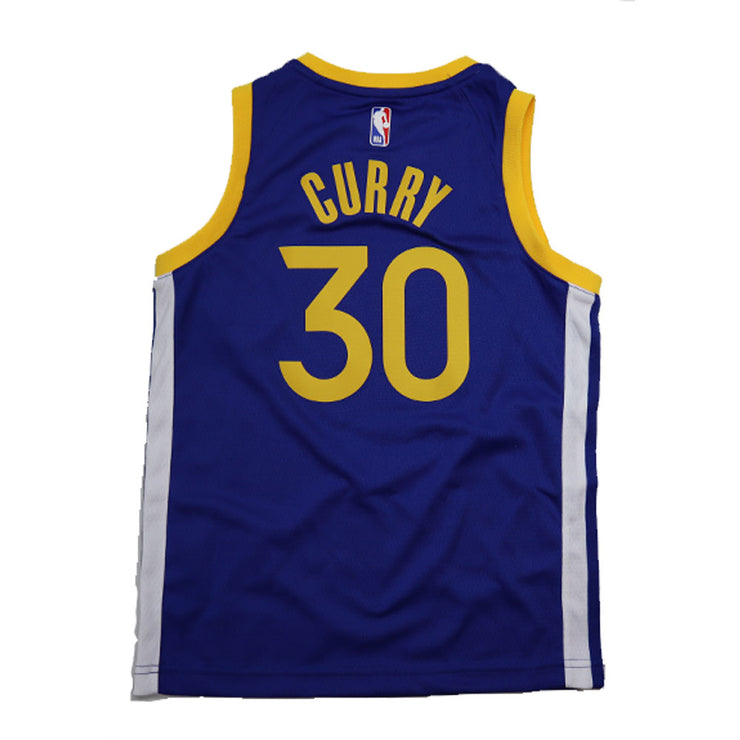 youth golden state warriors stephen curry royal swingman basketball jersey