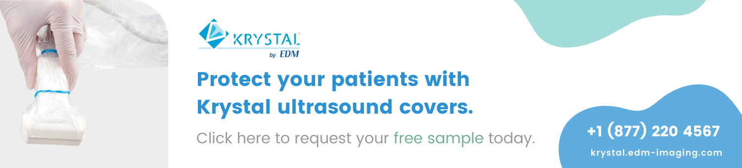 Protect your patients with Krystal ultrasound covers. Click here to request your free sample today