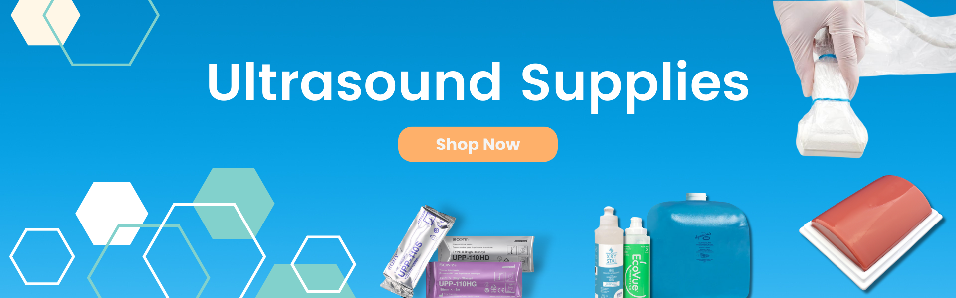 Discover our wide range of ultrasound supplies - EDM