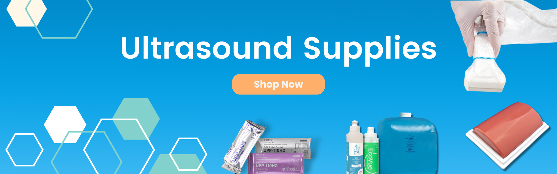 Discover our wide range of ultrasound supplies - EDM