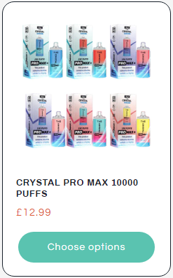 Crystal Pro Max 10000 Puffs Disposable Vape