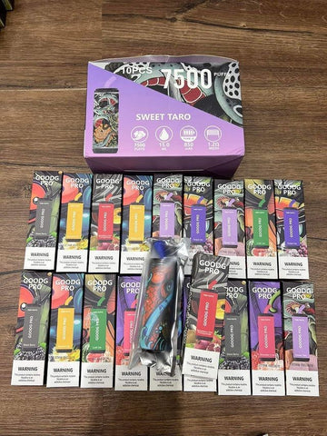 goodg pro 7500 puffs disposable vape