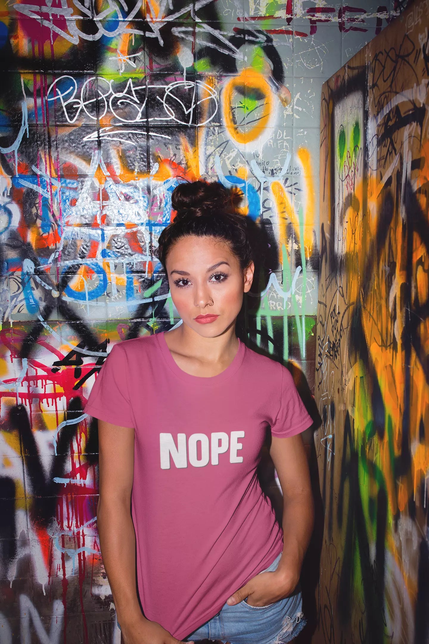 "Nope" Unisex t-shirt