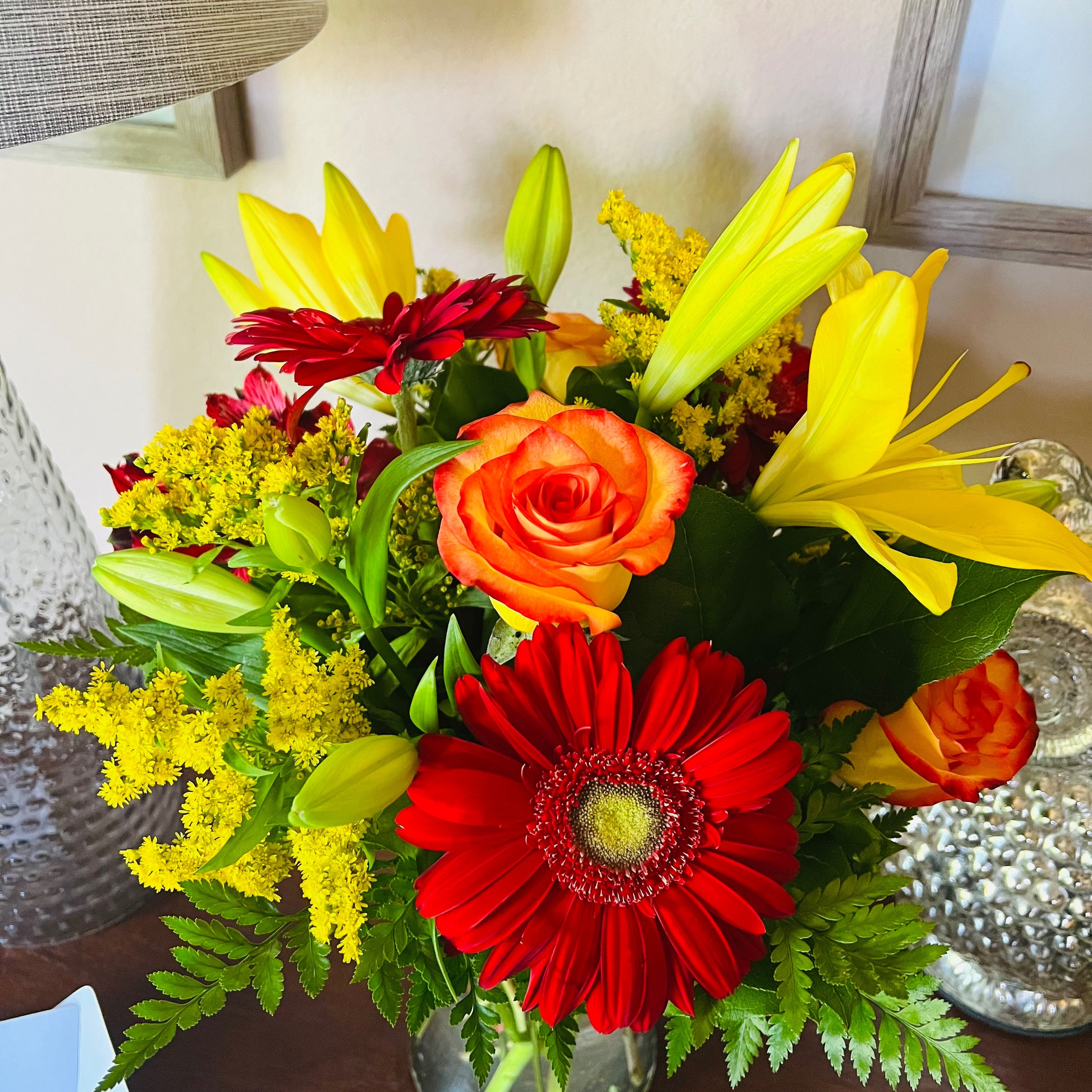 Submitted image of a grateful recipient for Florist's Choice Daily Deal