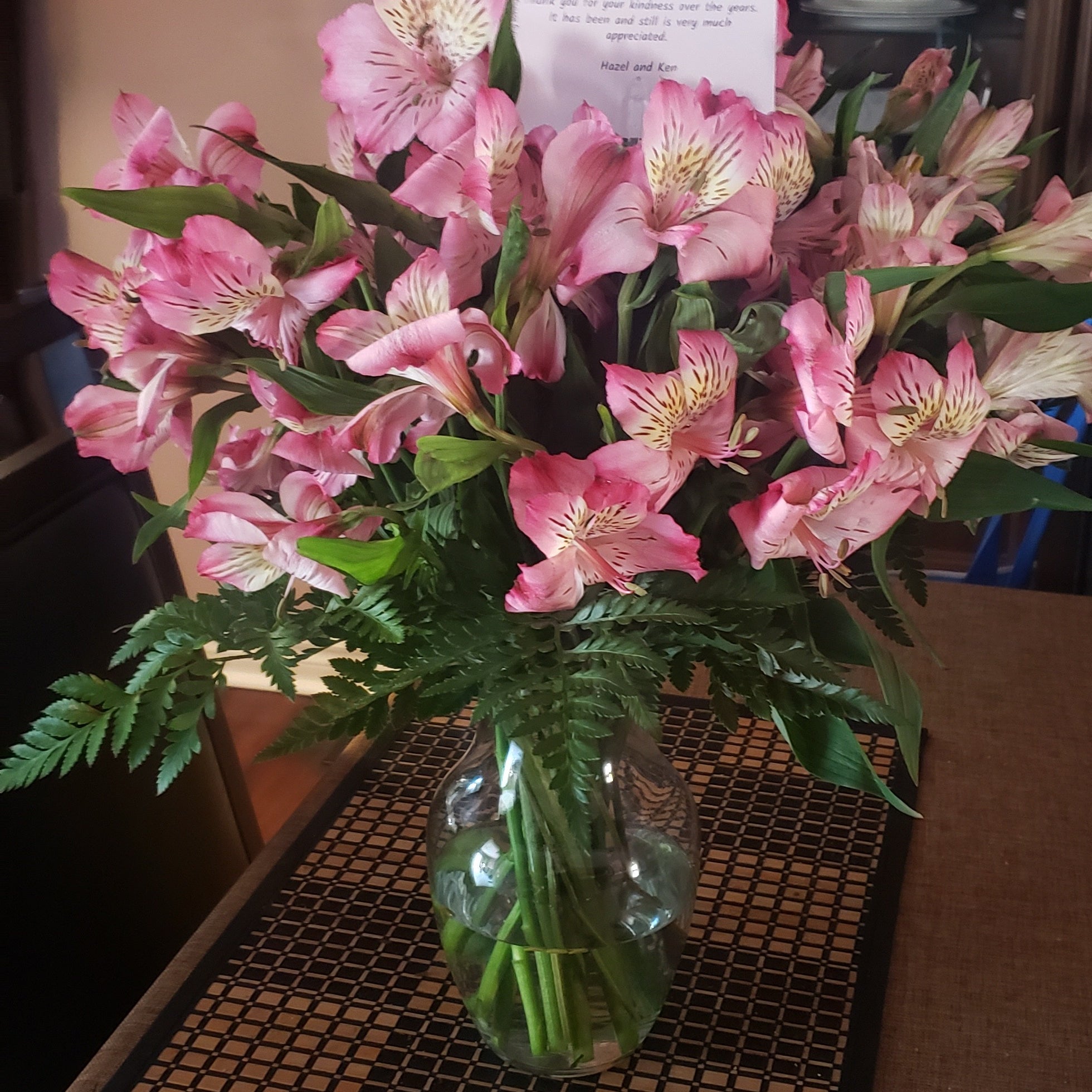 Recipient's thankful picture submission for Lively Lilies™