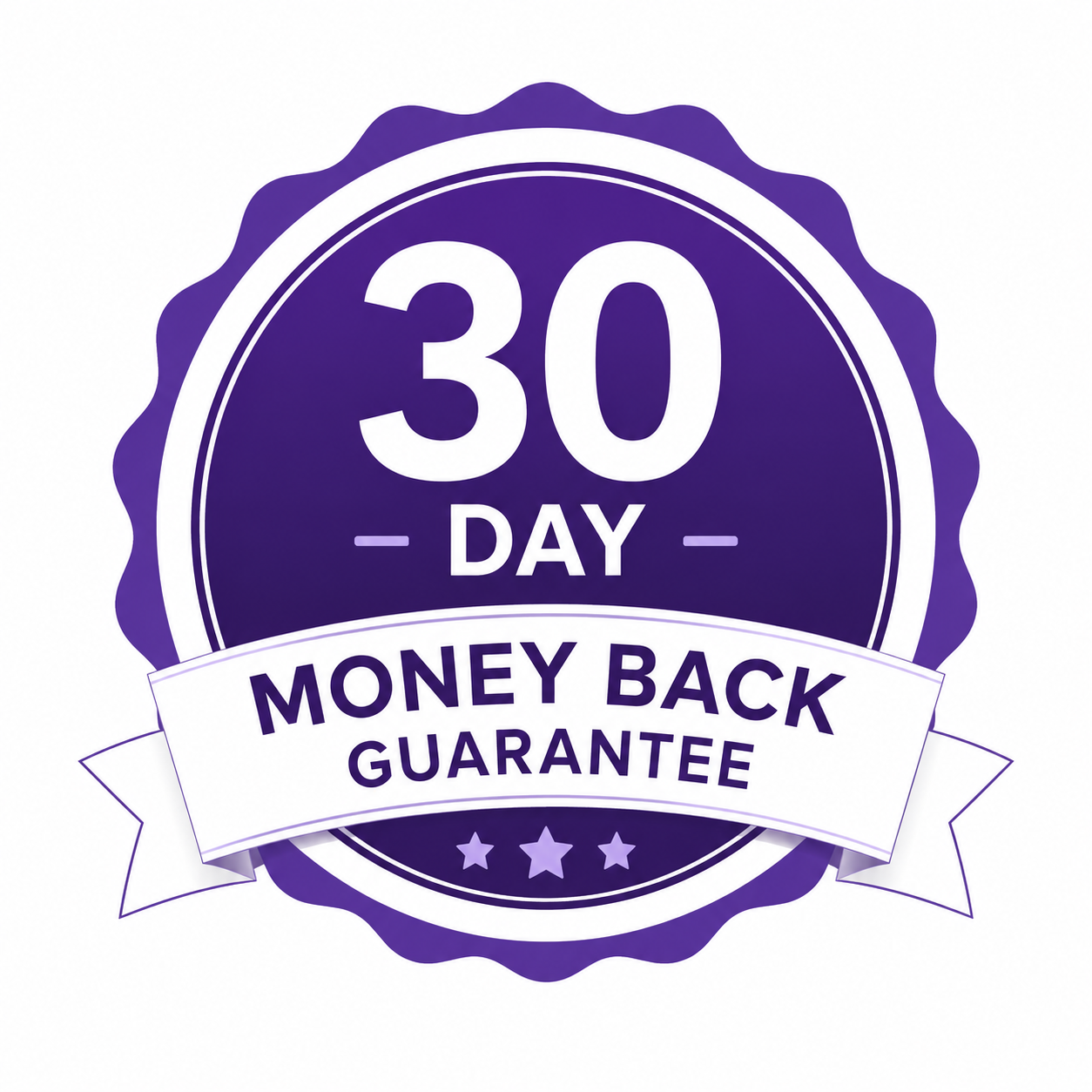 30-Day Money Back Guarantee