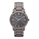 Grey Dial Grey Ion-plated Men's Watch Burberry BU9007 Grey Men's Watch - WATCH ACES