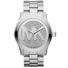 Michael Kors Womens Parker Silver Stainless-Steel Quartz Dress Watch MK5544