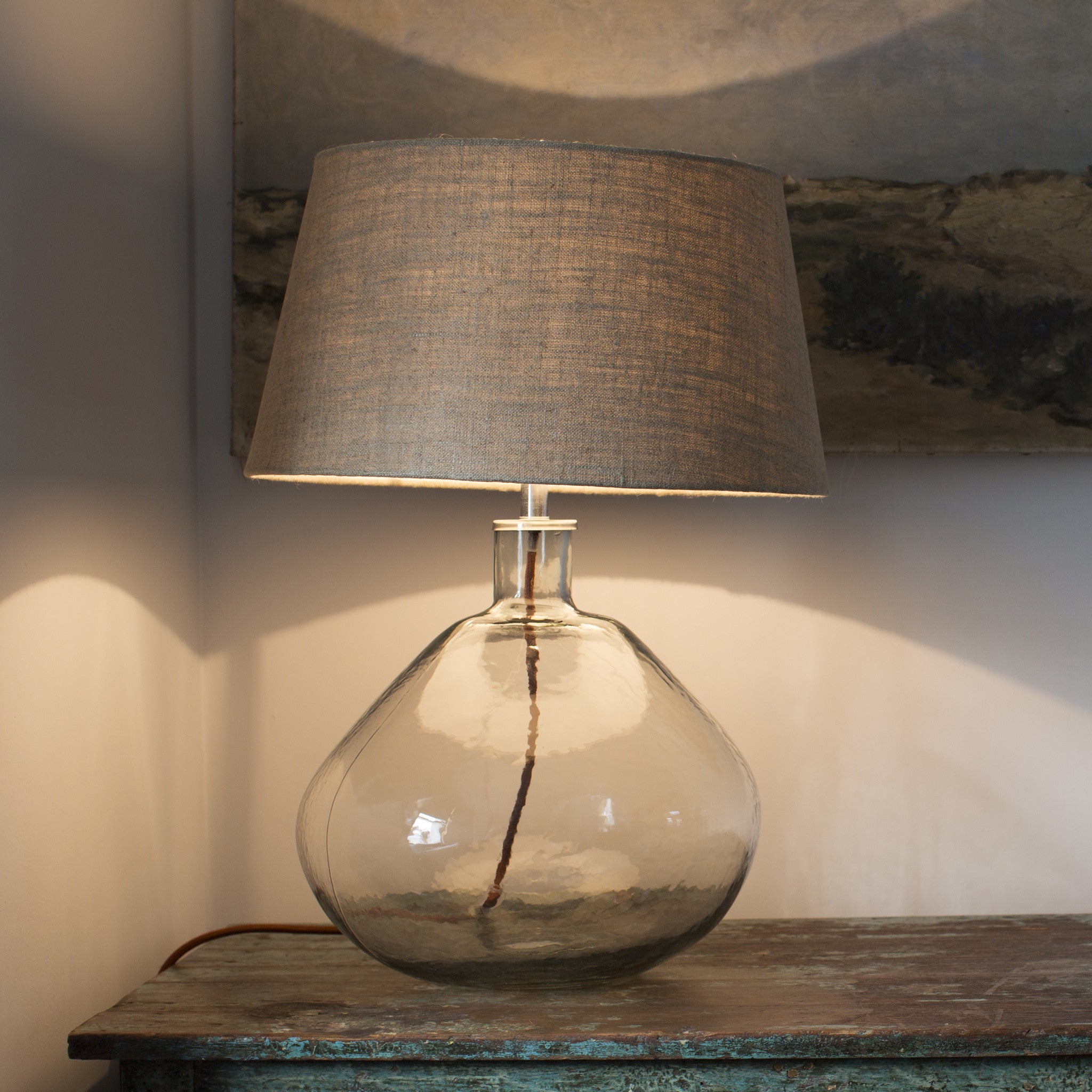 Glass base lamp | HomeAddress