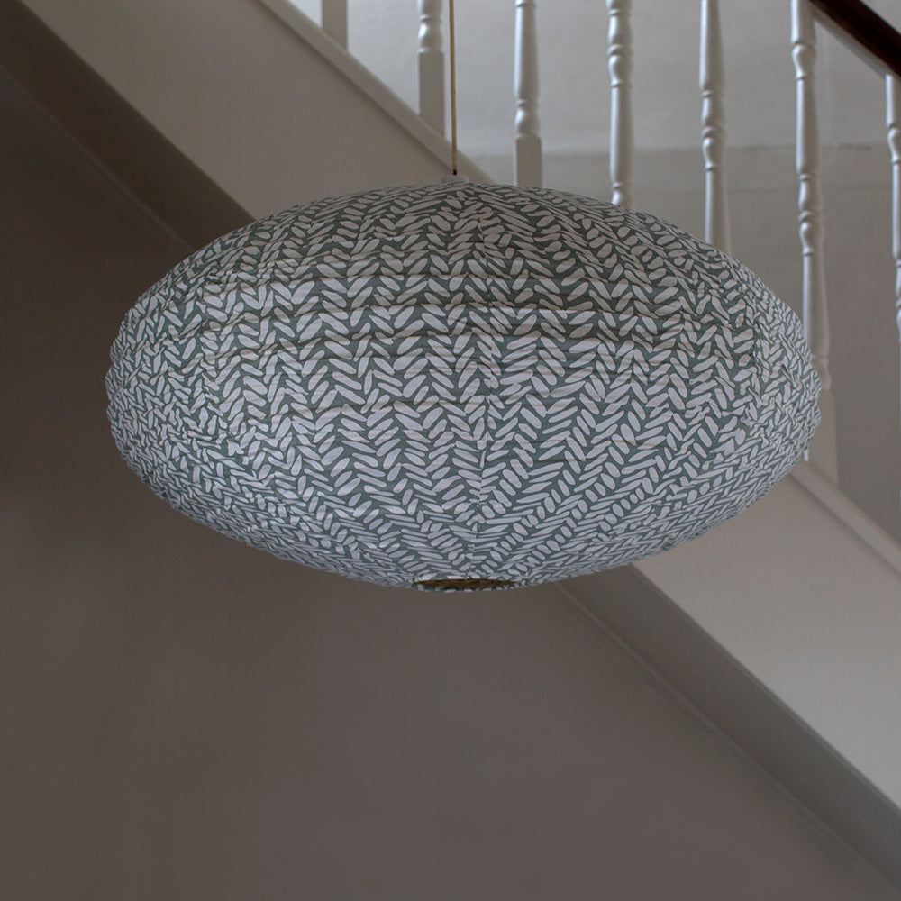 duck egg blue ceiling shade