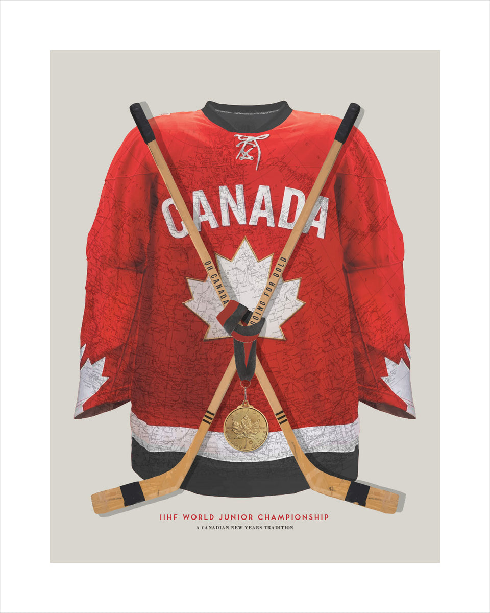Wholesale Canada 2023 Champions Black Jersey Gold Trophy Mens Iihf