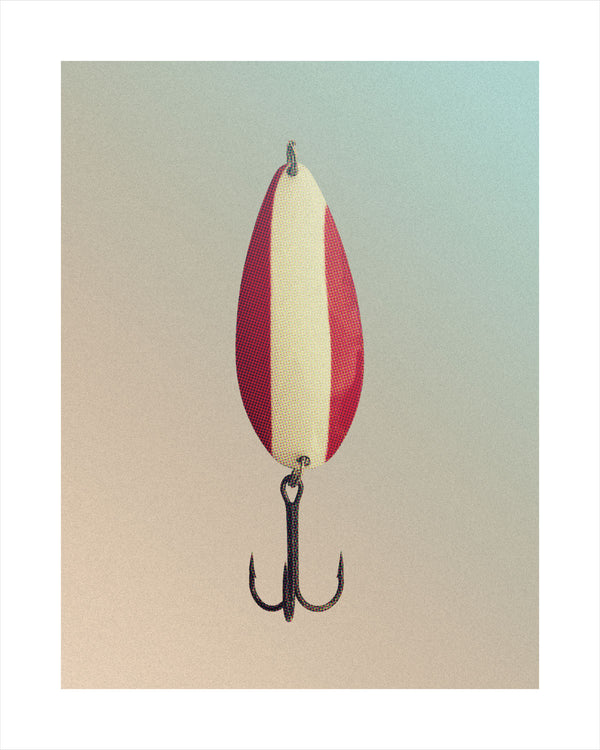 Art Print: Vintage Fishing Tackle by ManMade Art – ManMade Art Inc.