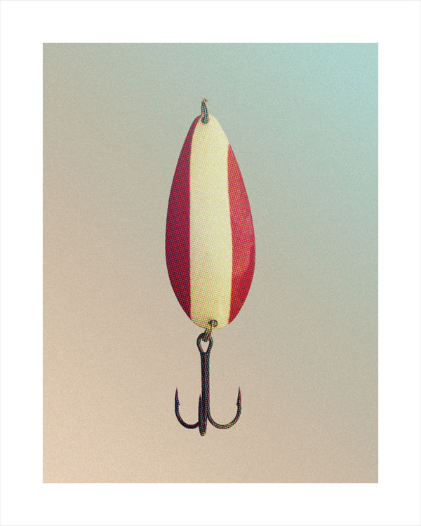 Antique Fishing Tackle and Lures| Perfect Gift | Sticker