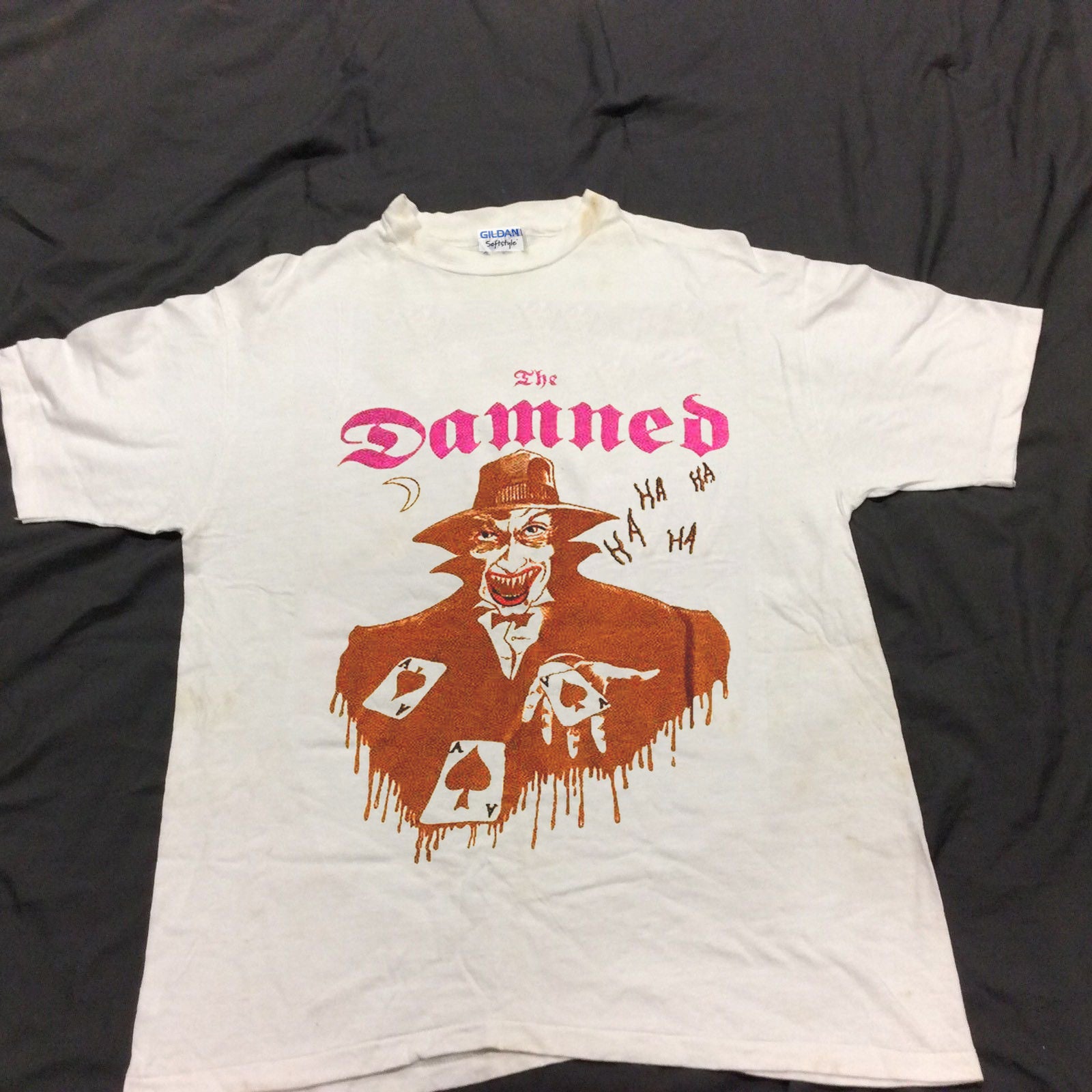 The Damned Vintage T shirt punk rare 80s – House of vintage shirt