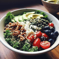 Kale and Quinoa Superfood Salad