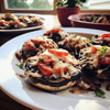 Mediterranean Stuffed Portobello Mushrooms