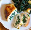 Creamy Spinach and Cheese Stuffed Chicken