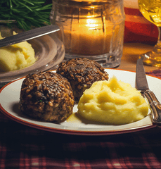 Traditional Scottish Neeps and Tatties