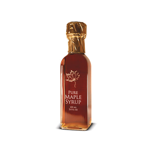 12 oz glass bottle, Pure Maple Syrup — Bissell Maple Farm