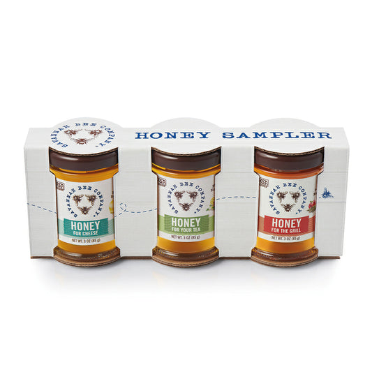 Savannah Bee Company Honey, Wildflower Honey + Scotch Bonnet Pepper + Habanero Pepper, Hot - 12 oz