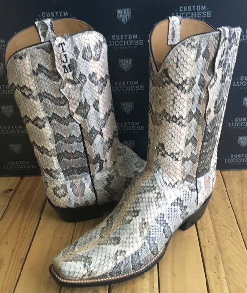 lucchese eastern diamondback rattlesnake boots