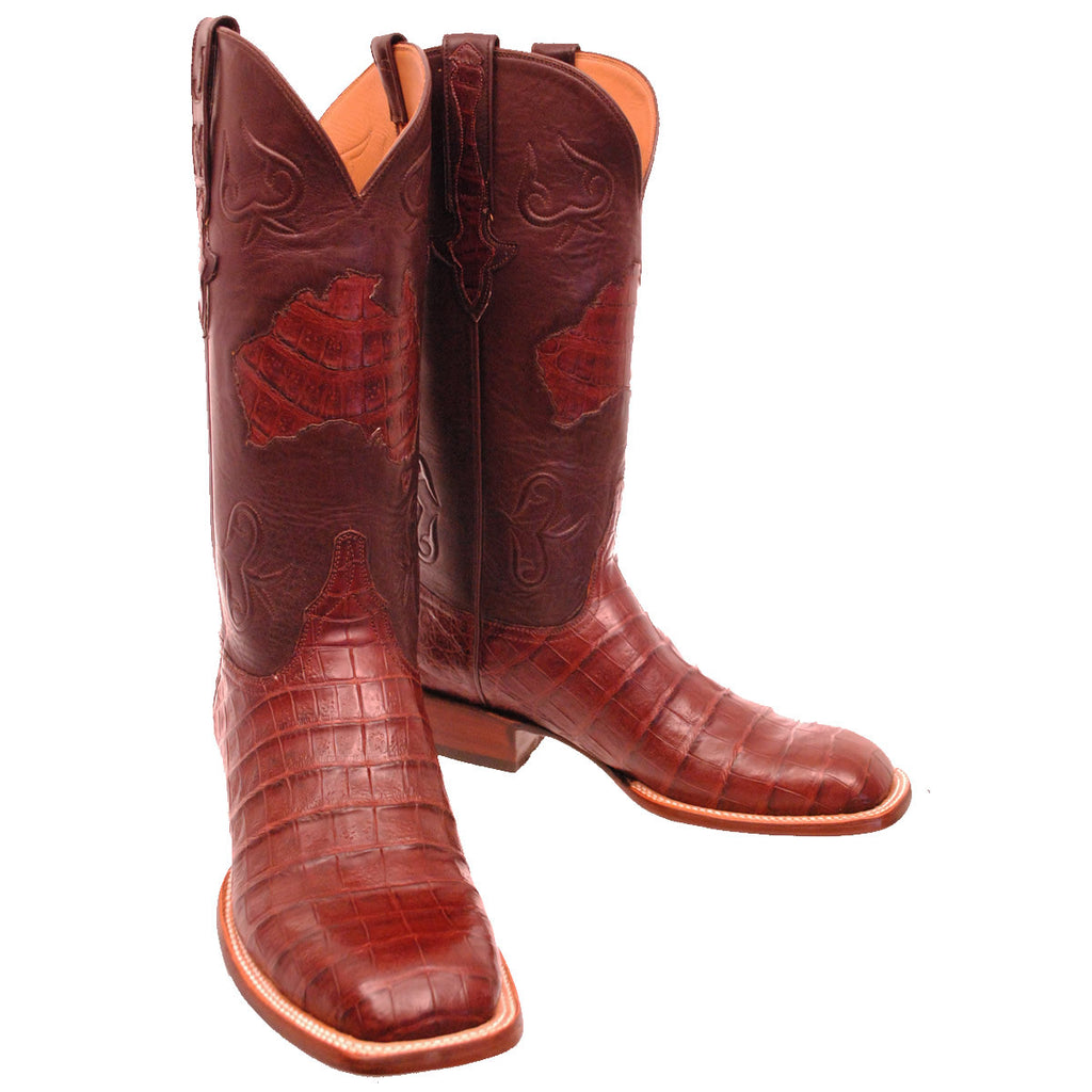 boots lucchese cocodrilo