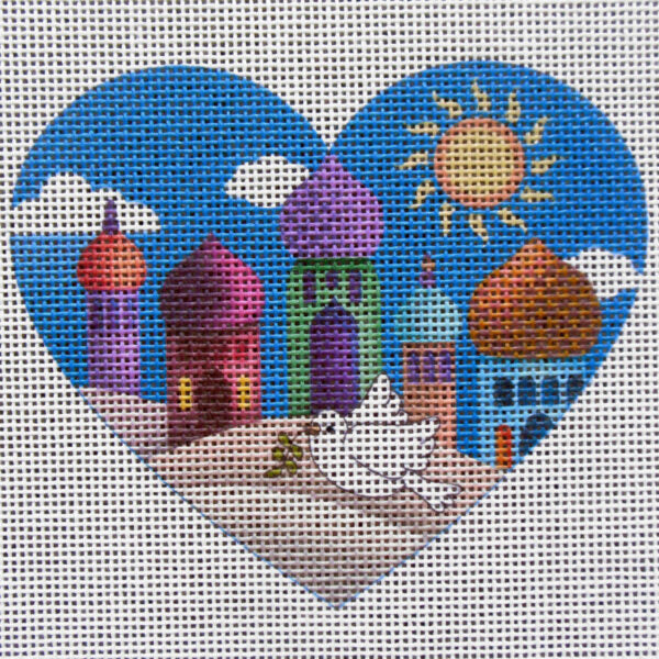 Image of Judyannn Designs Sunny Jerusalem Heart