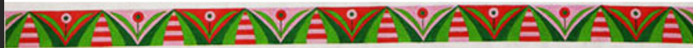 Image of Zecca Back Bite ZE922 Striped Leaves Belt