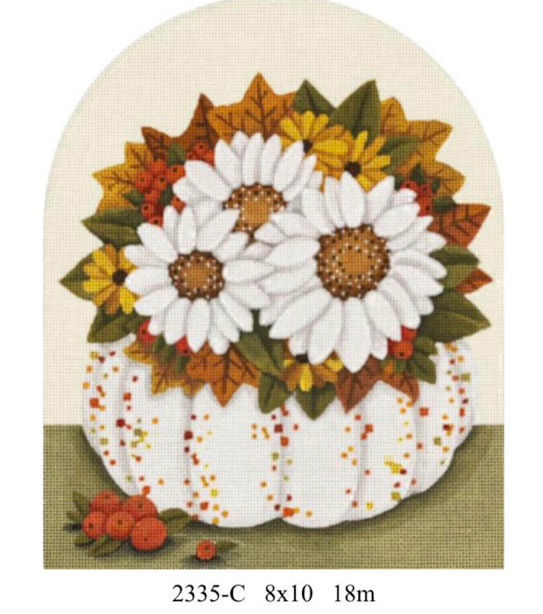 Image of Melissa Shirley  2335C White Pumpkin Bouquet
