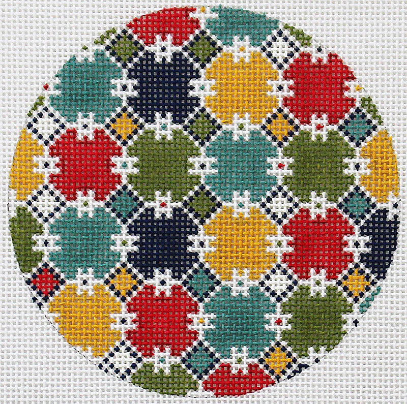 Image of PLD SH1817 Primary Colors Ornament: Circles