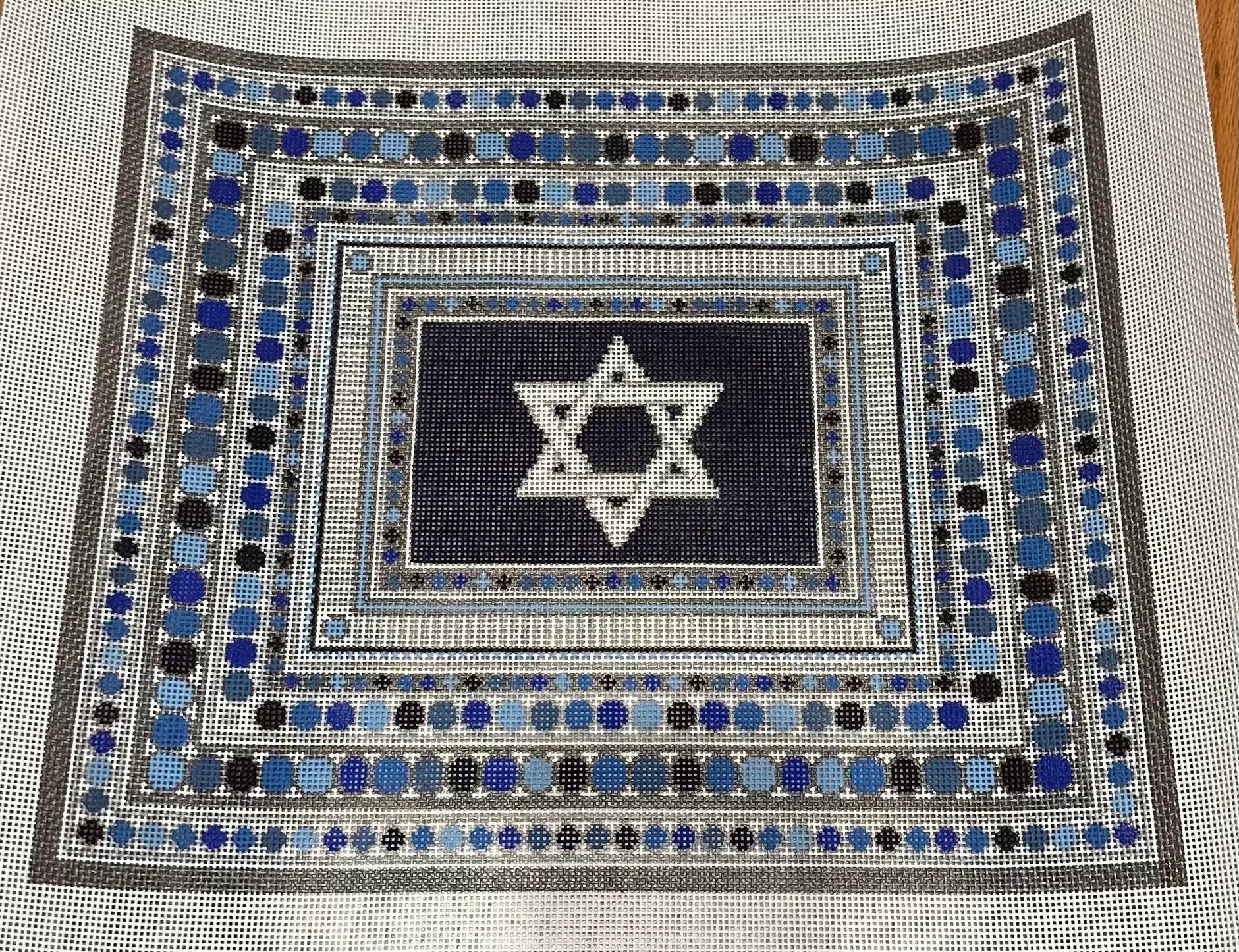 Image of Rachel Barri RR147-55 Judaica - Blues