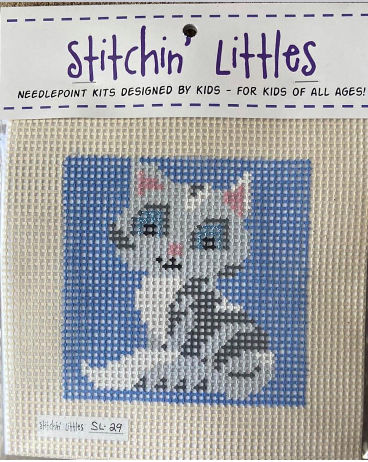 Stitchin' Littles SL-26 Kitty – Stitch by Stitch