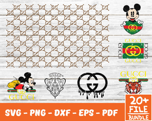 Gucci Minnie Svg, Gucci Logo Svg, Disney Minnie Svg, logos SvgBrand Logo  Svg, Luxury Brand Svg, Fashion Brand Svg, Famou