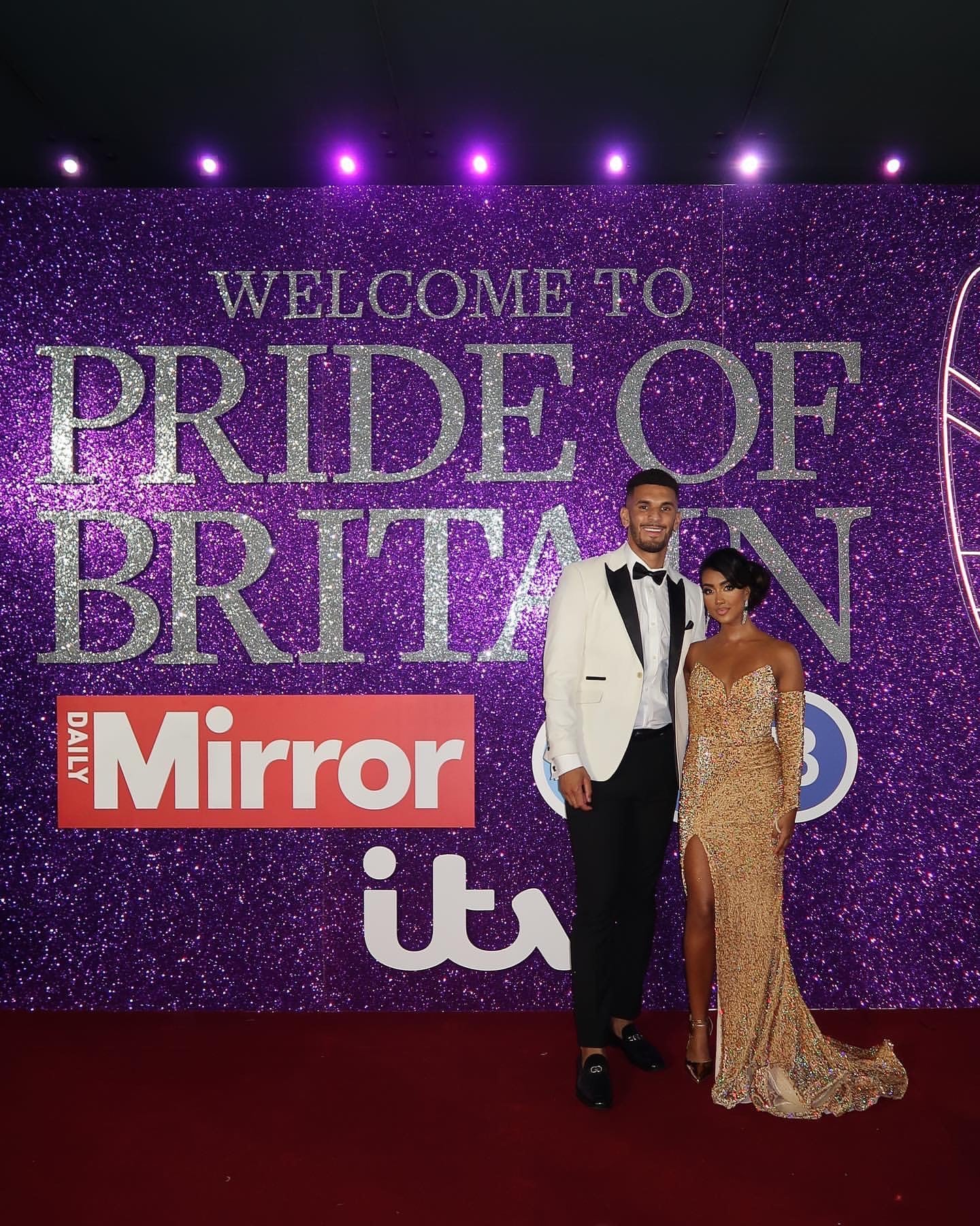 Sanam Harrinanan's Pride Of Britain Award Dress - Portia and Scarlett Ash Gown