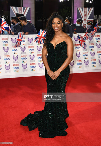 Kadeena Cox pride of Britain awards dress - Naked Dresses