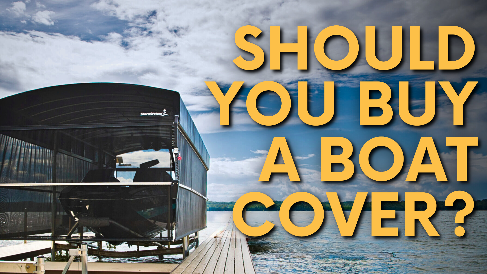 Should You Buy a Boat Cover 5 Benefits of Boathouse Screens