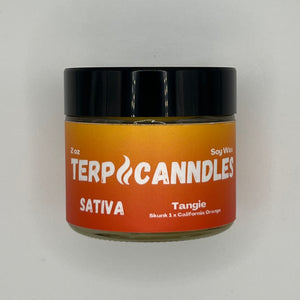 Tangie 2oz Terpene Candle / Sativa - Terp Canndles