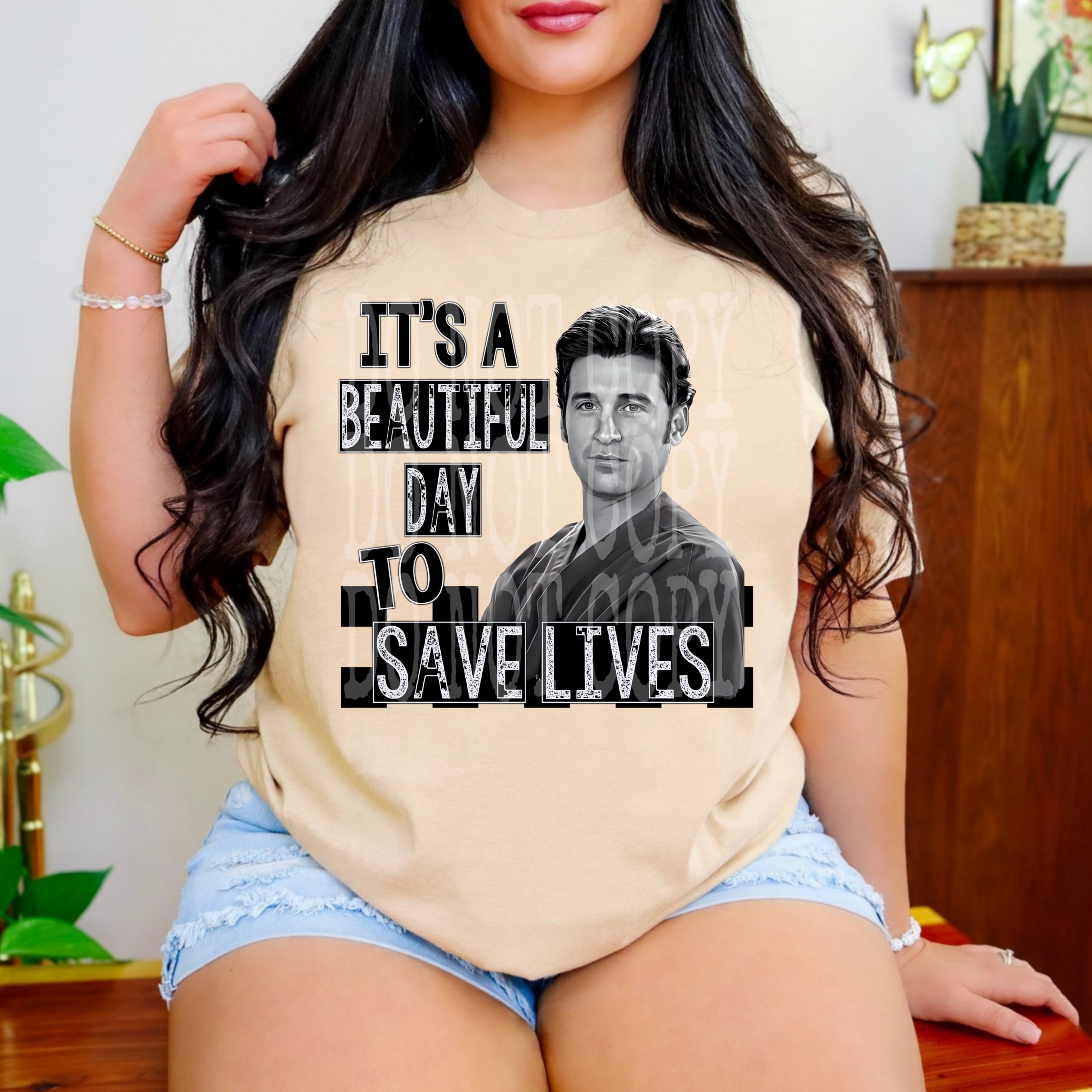 It's A Beautiful Day To Save Lives DTF
